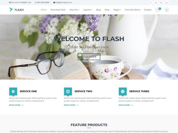 Flash Best Corporate WordPress Themes