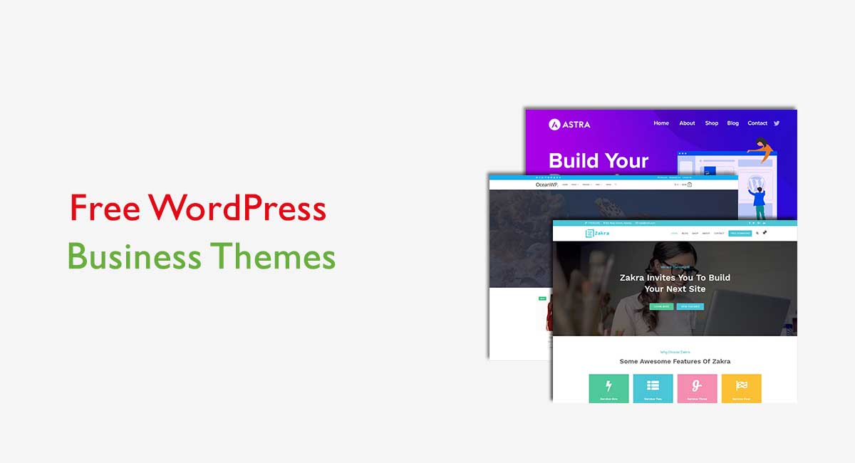 Free WordPress Business Themes