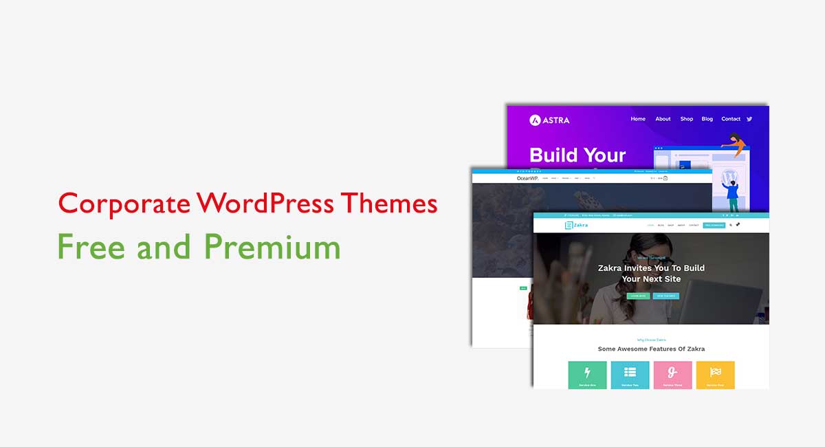 Corporate WordPress Themes