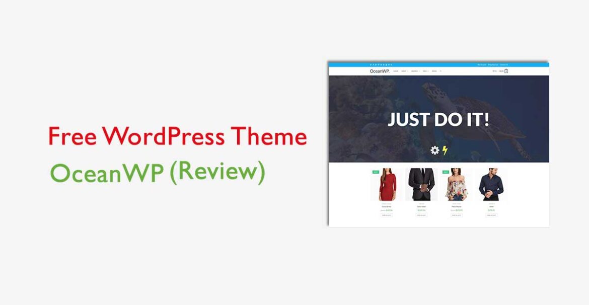 Best Free WordPress Theme OceanWP