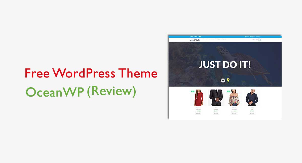 Best Free WordPress Theme OceanWP