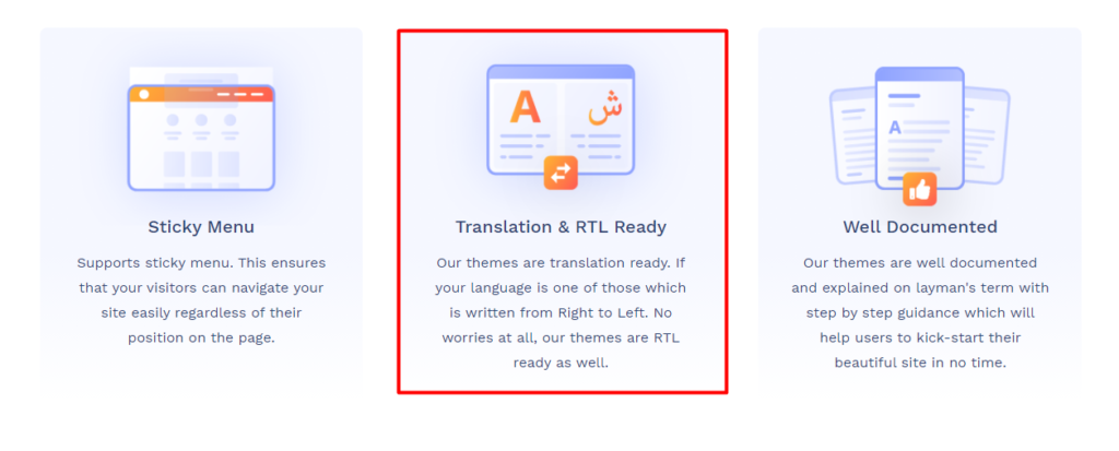 Flash Translation Ready Theme